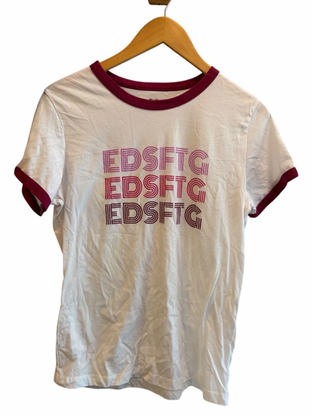 Tee Vineyard Vines EDSFTG Ringer White